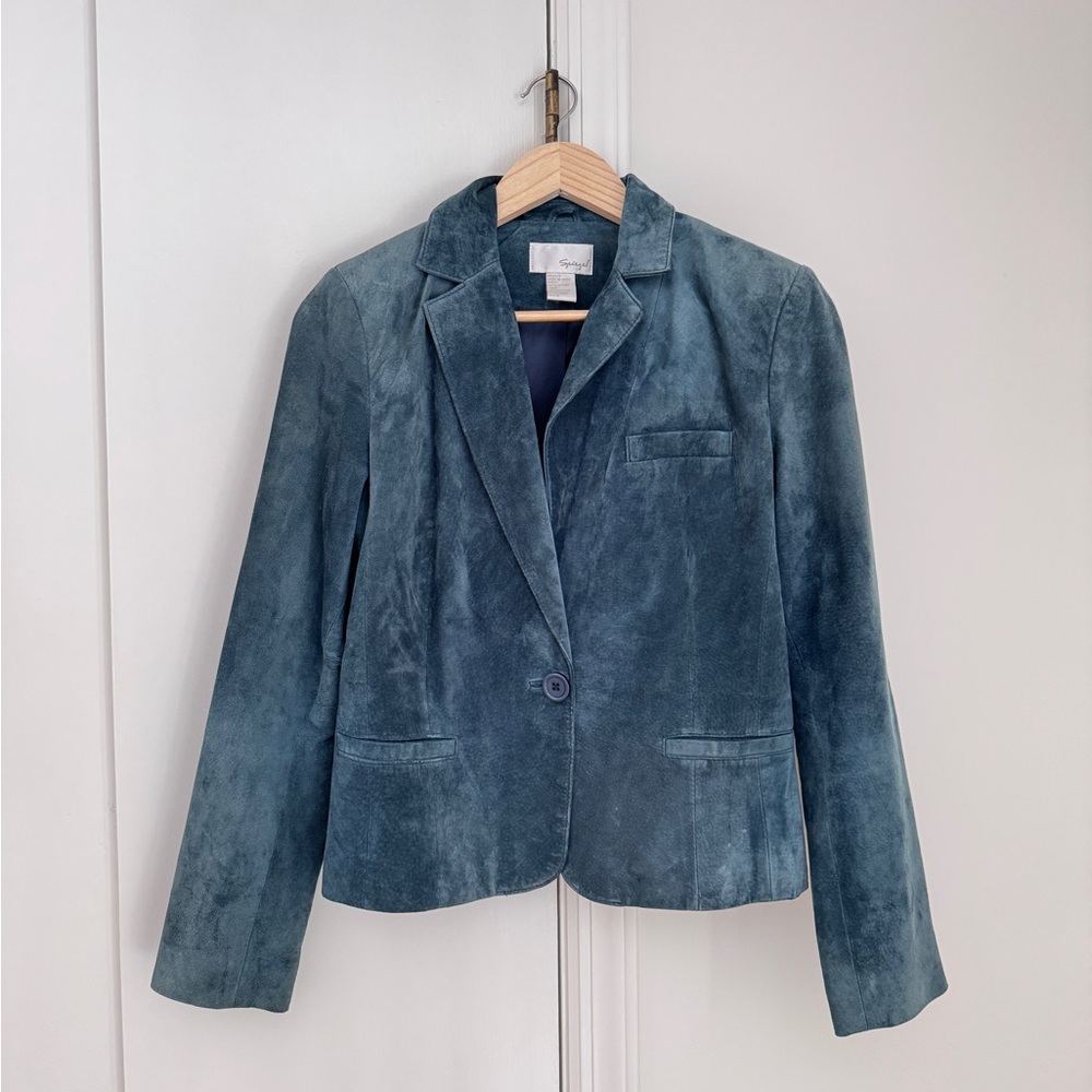 Spiegel Vintage Women’s Suede Leather Jacket‎ Size 8